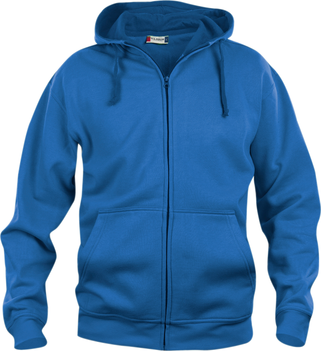 Clique - Full Zip Hoodie Men - Blu reale