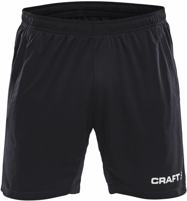 Craft - Progress Practice Shorts Youth - Czarny & biały