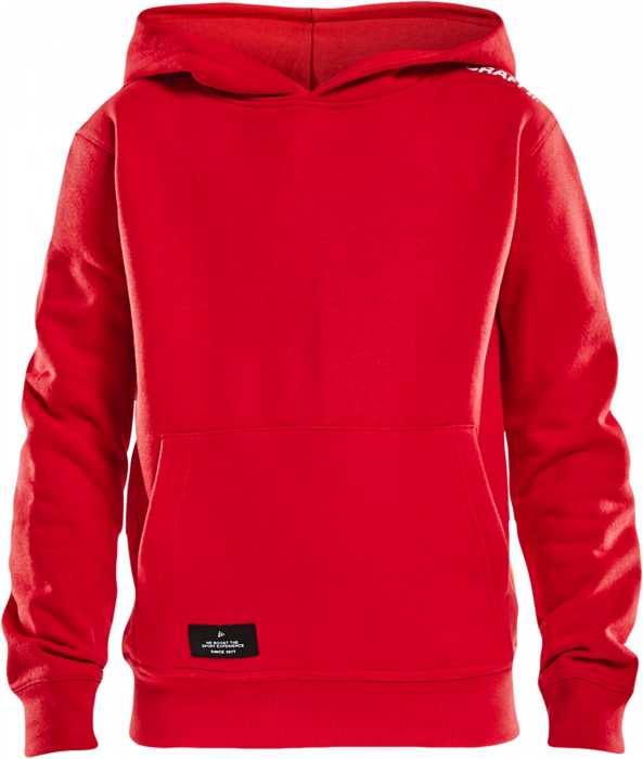 Craft - Hoodie Kids - Vermelho