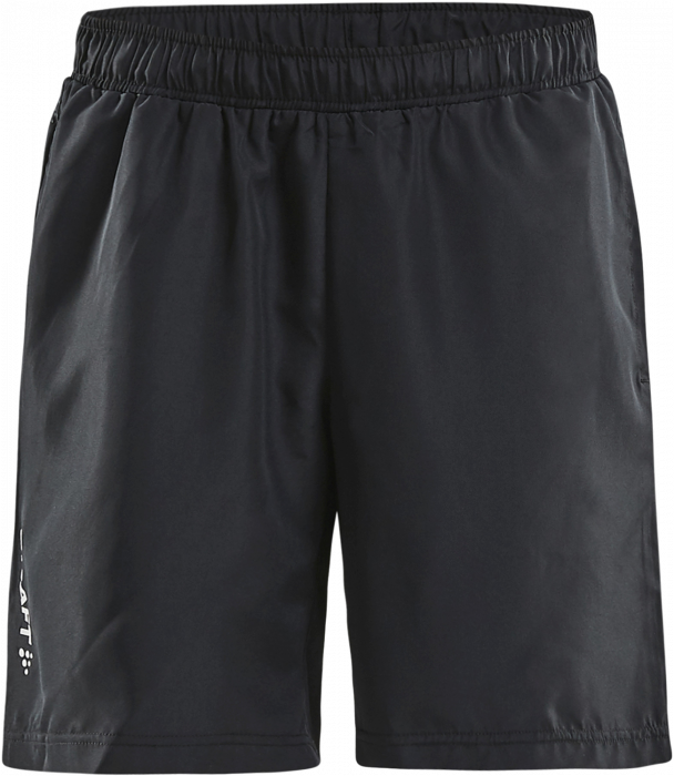 Craft - Rush Shorts Youth - Black & white