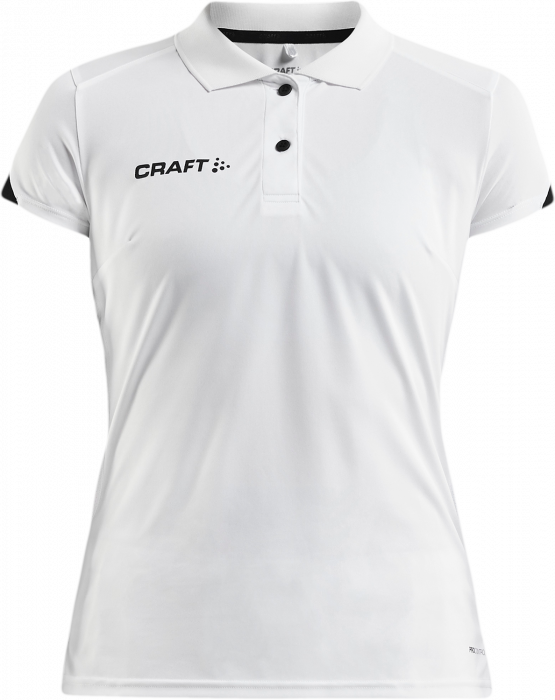 Craft - Pro Control Impact Polo Dame - Weiß & schwarz