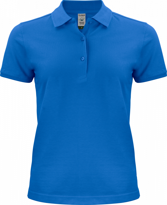 Clique - Classic Organic Polo For Women - Königsblau