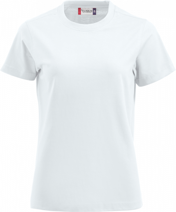Clique - Premium-T Dame - Hvid