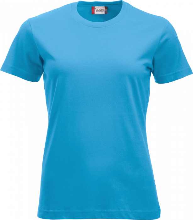 Clique - Classic Cotton Tee Women - Turquesa