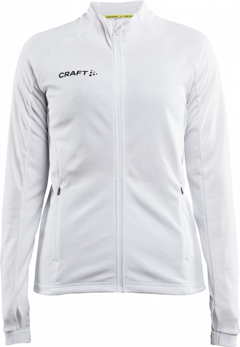 Craft - Evolve Shirt W. Zip Woman - Bianco