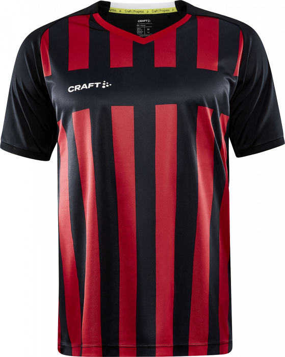 Craft - Progress 2.0 Stripe Jersey Men - Black & red