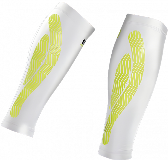 Select - Compression Calf - Blanco & lime