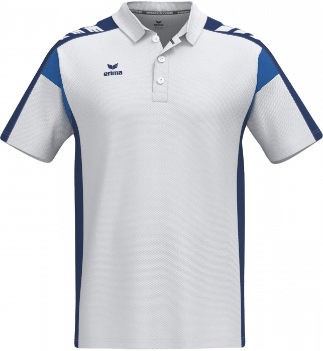 Erima - Celebrate 125 Polo - Blanco & new navy