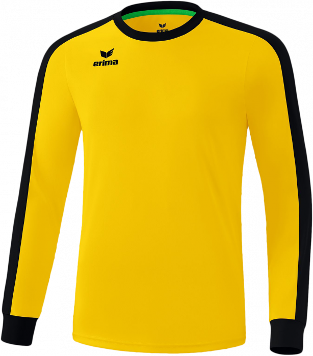 Erima - Retro Star Longsleeve Jersey - Yellow & nero