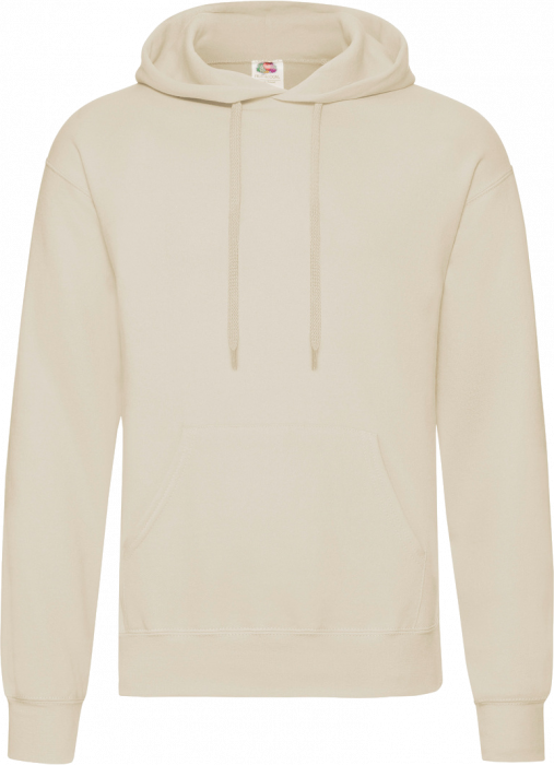 Fruit of the loom - Klassisk Hoodie - Natural